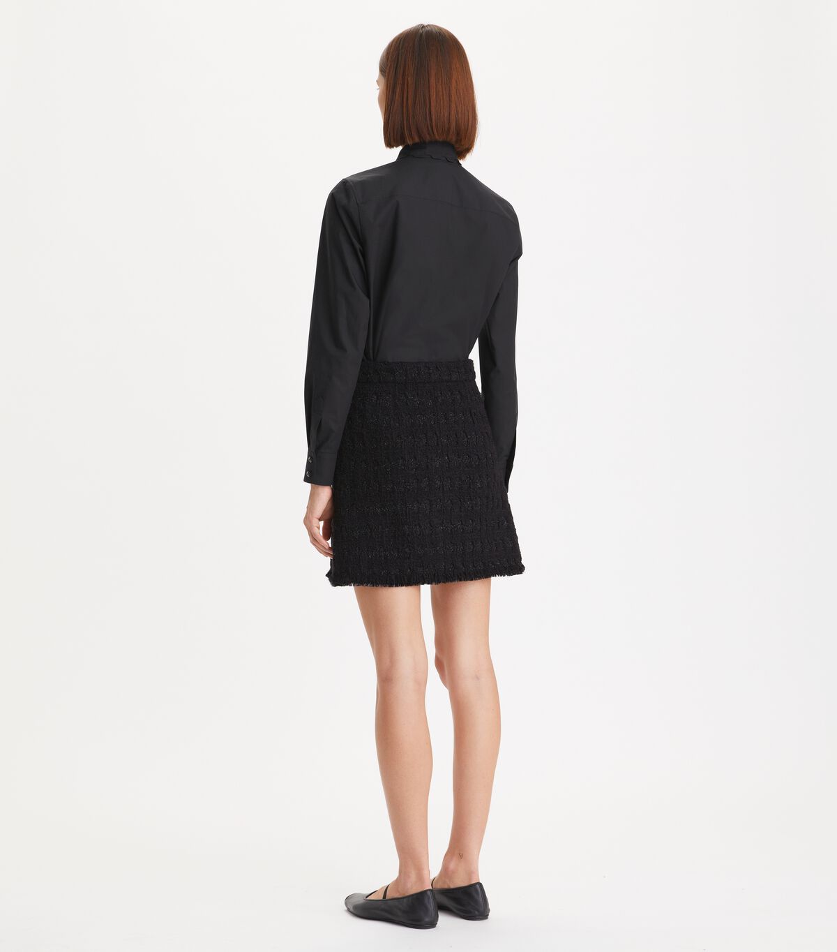 tory burch scalloped poplin bow blouse