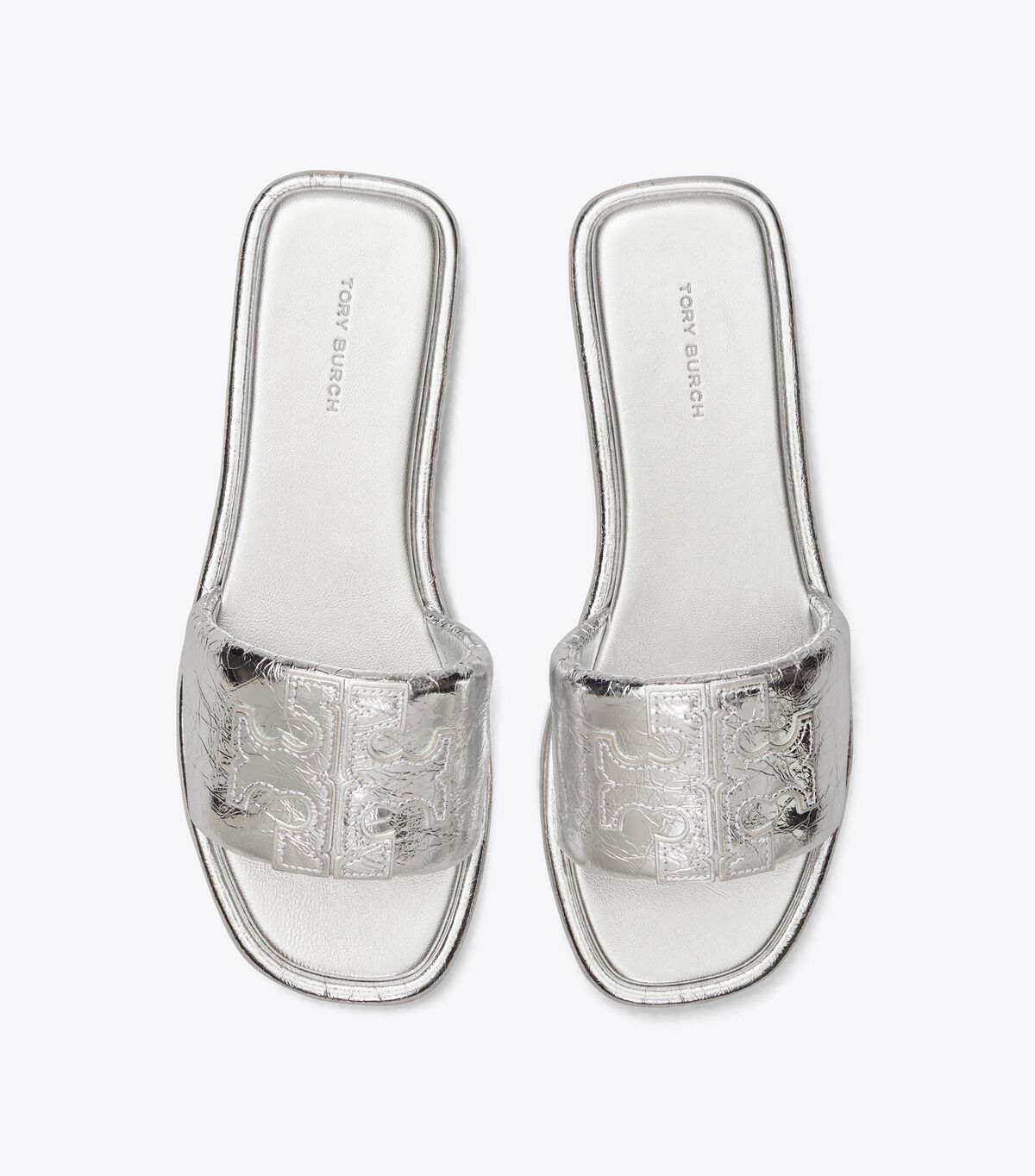tory burch double t sport slide