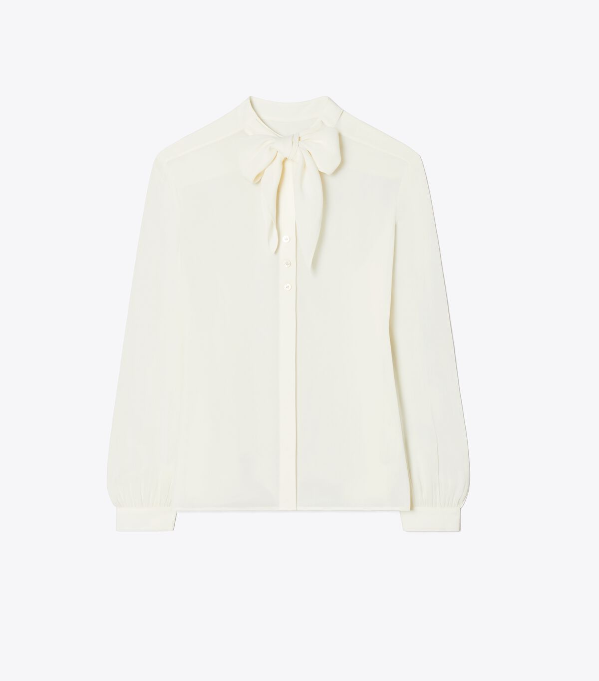 بلوزة جورجيت بفيونكة tory burch بلوزة جورجيت بفيونكة