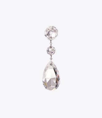 Multi-Crystal Mismatched Drop Earring