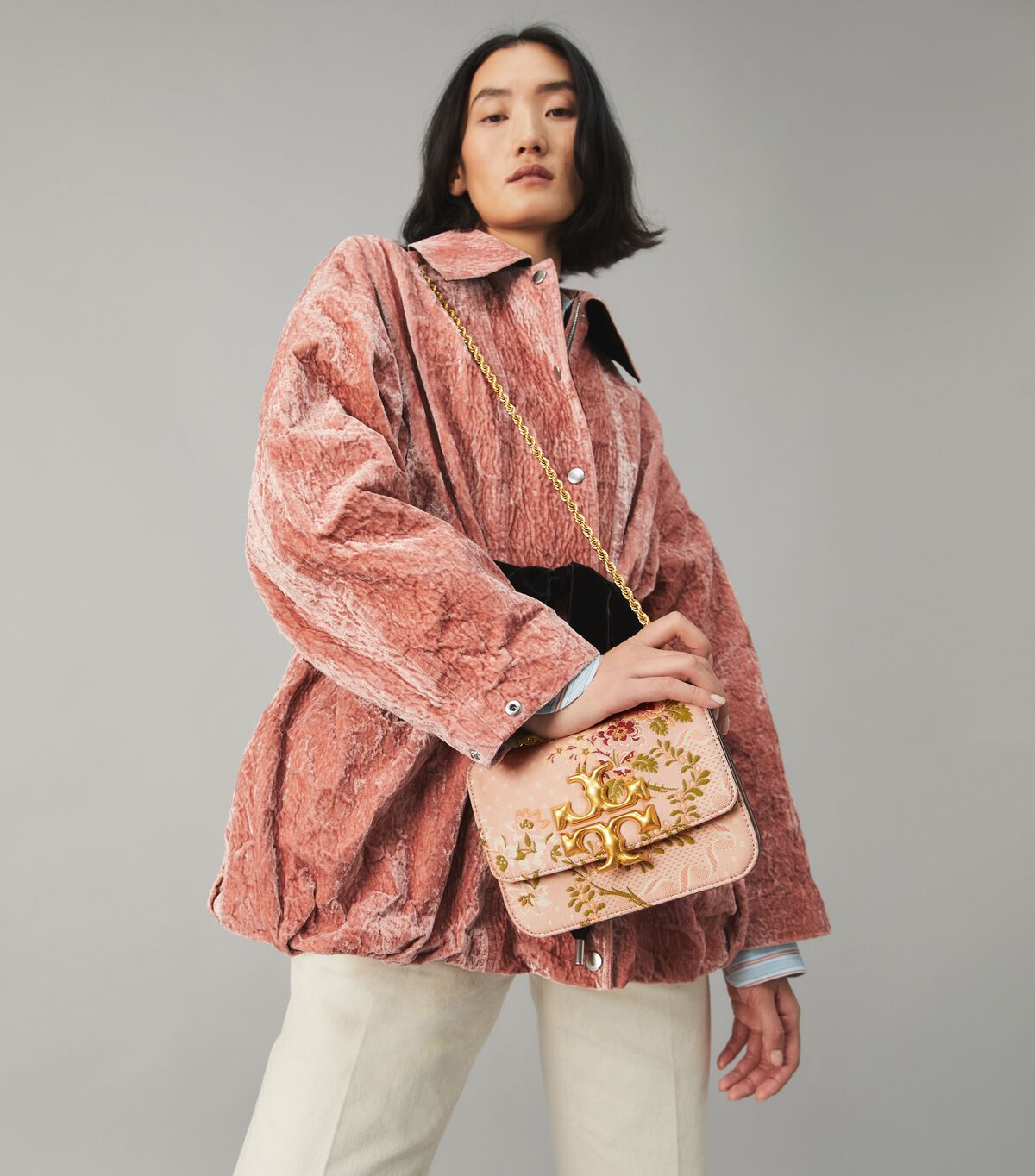 Velvet Anorak tory burch velvet anorak