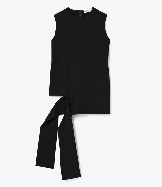 tory burch توب ملفوف بالكريب