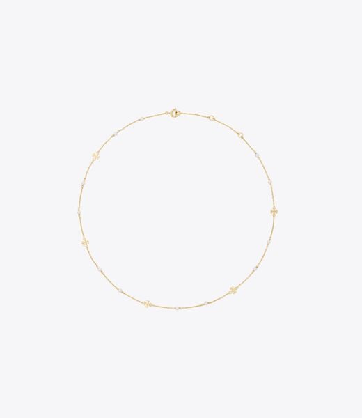 tory burch kira pearl delicate necklace
