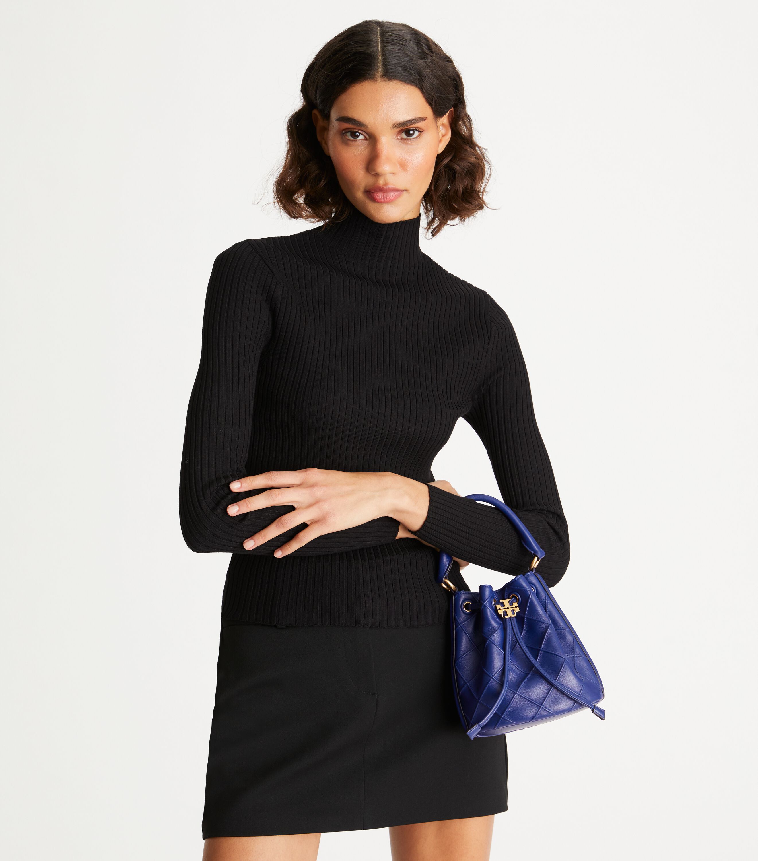 Tory burch mini discount fleming bucket bag