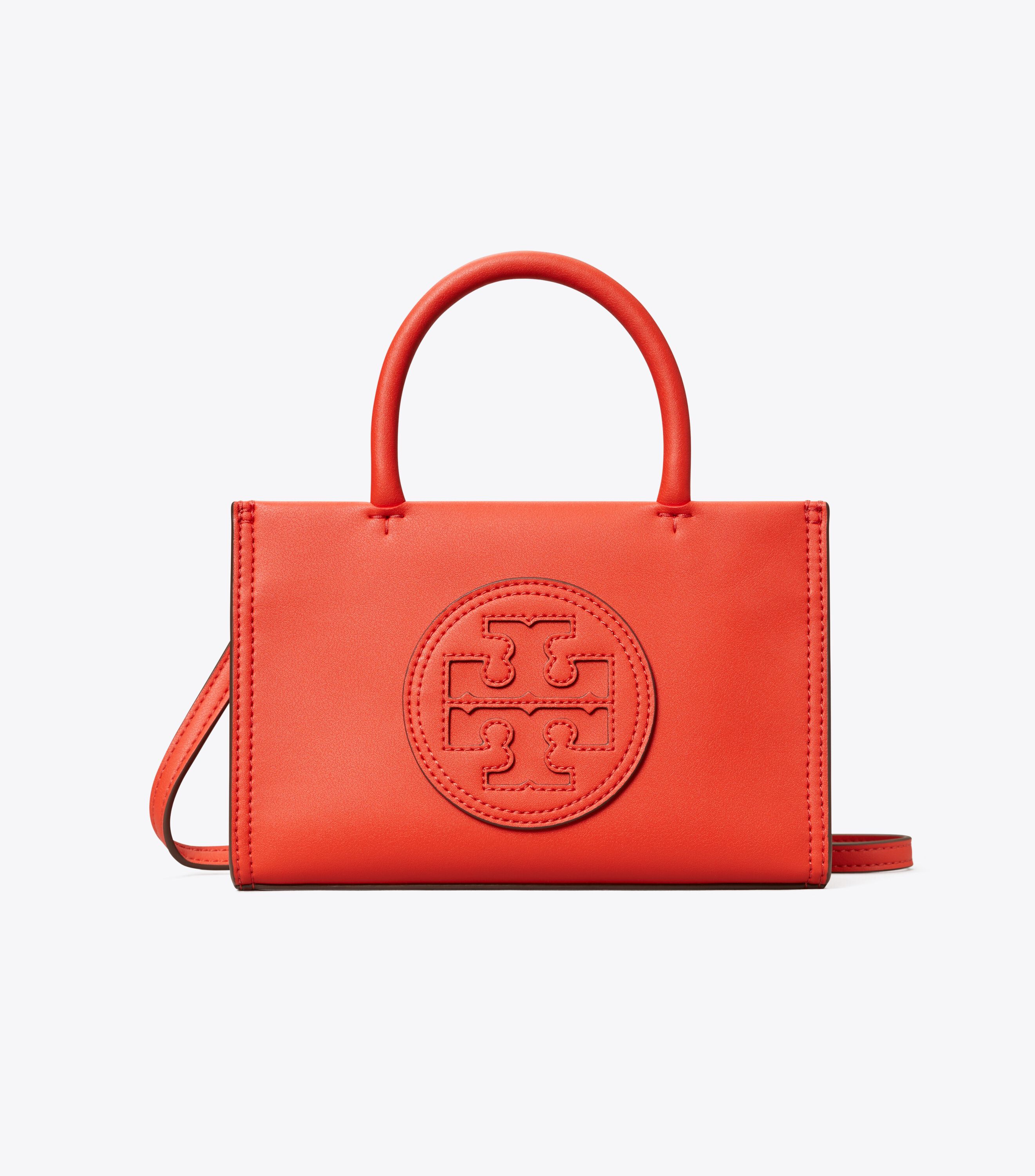 Mini Ella Bio Tote, Warm Fire | Tory Burch KSA