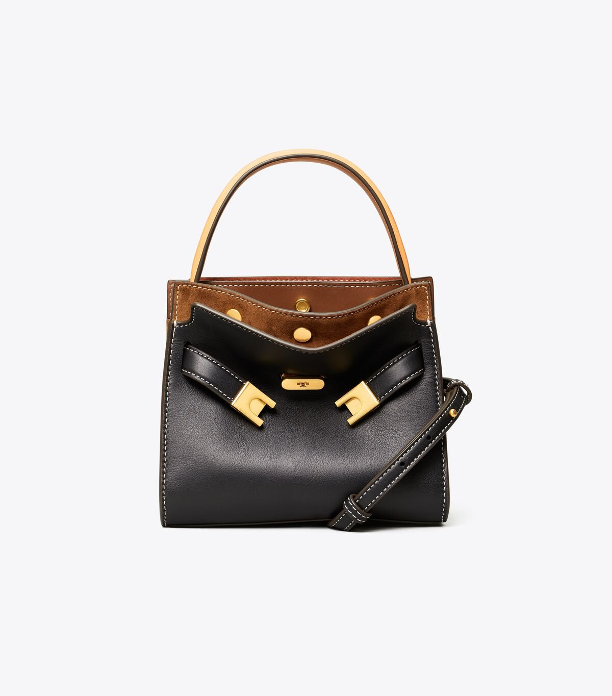 tory burch petite lee radziwill double bag