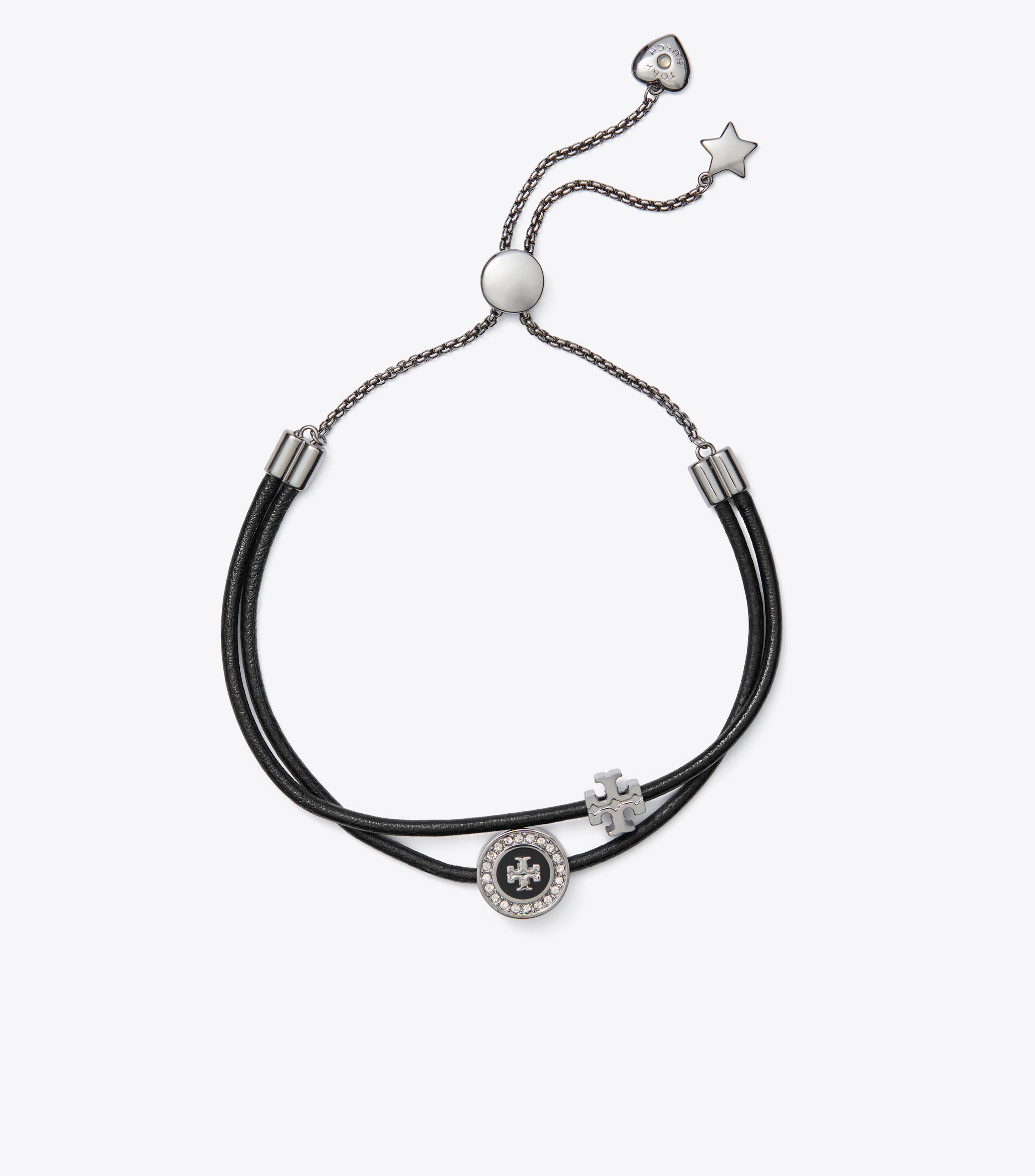 Kira Enamel Pav Slider Bracelet