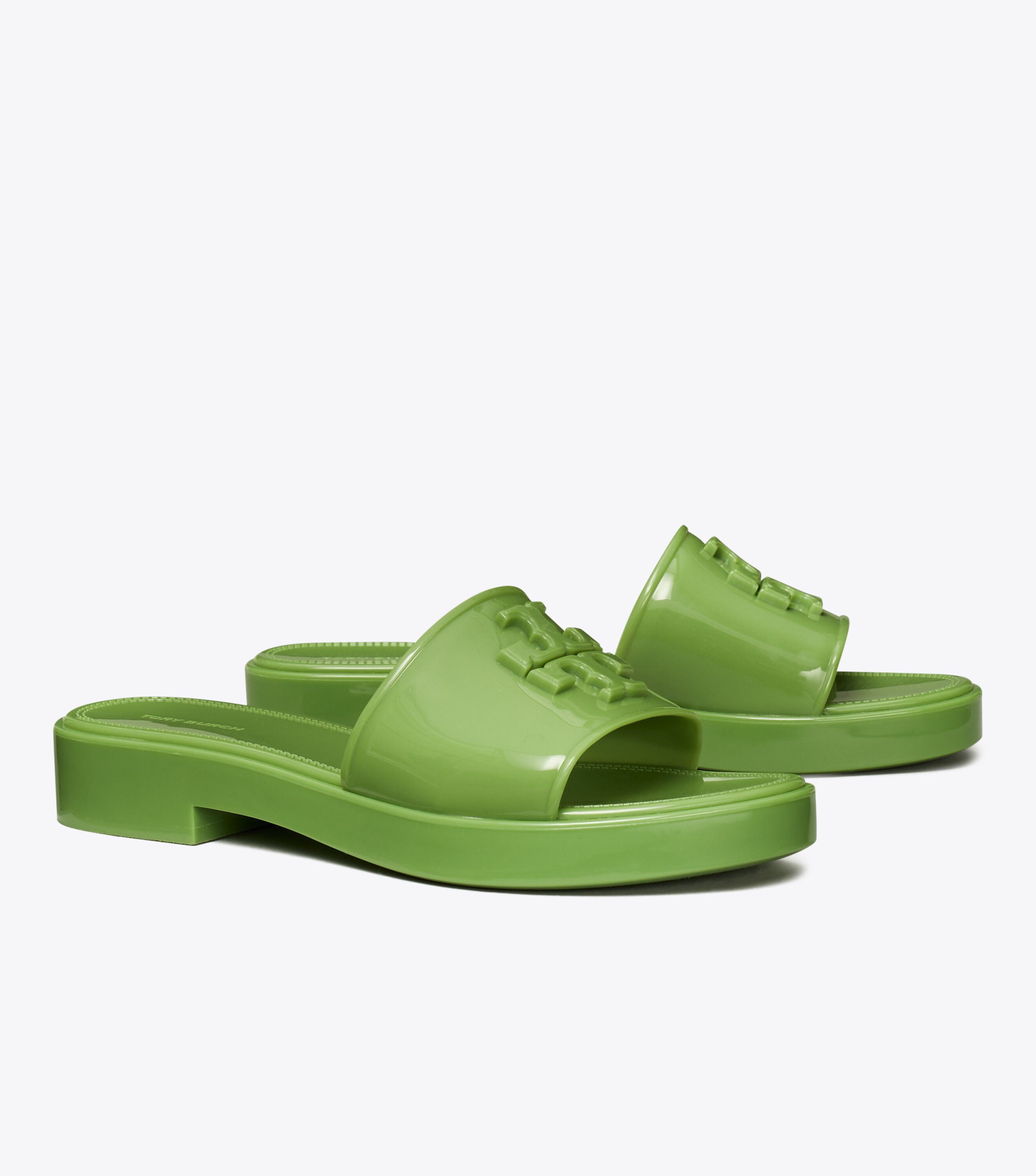 Lime green jelly slides store