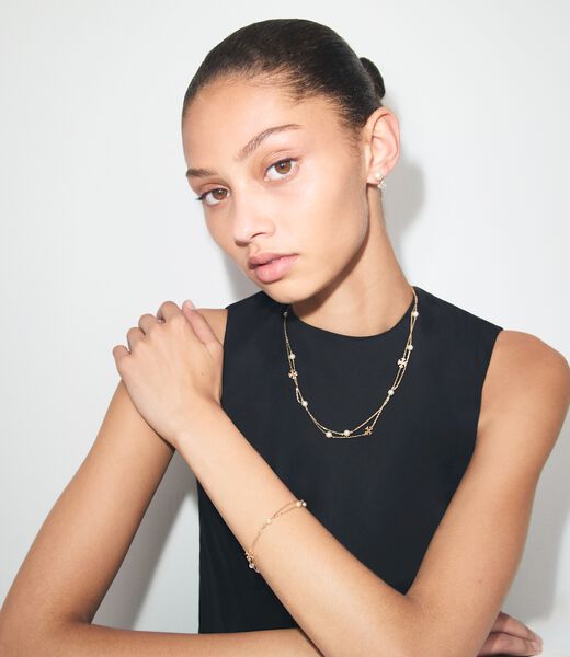 tory burch moondance layered pearl bracelet