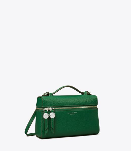 tory burch romy slim top handle bag