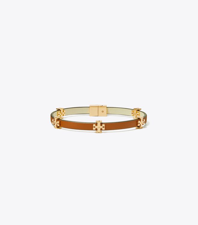 Eleanor Leather Bracelet | Jewelry & Watches | Tory Burch