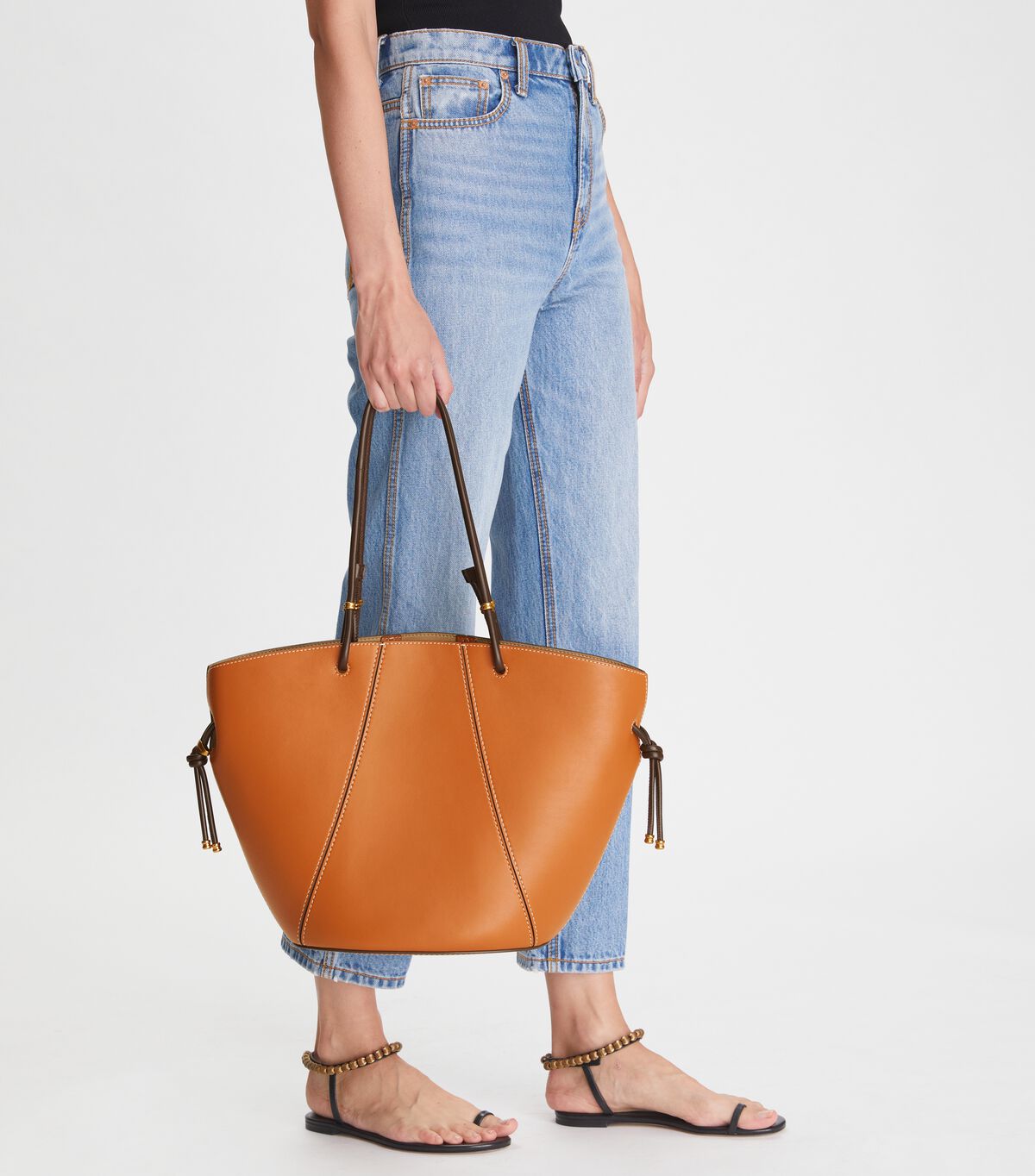 tory burch spaghetti strap tote