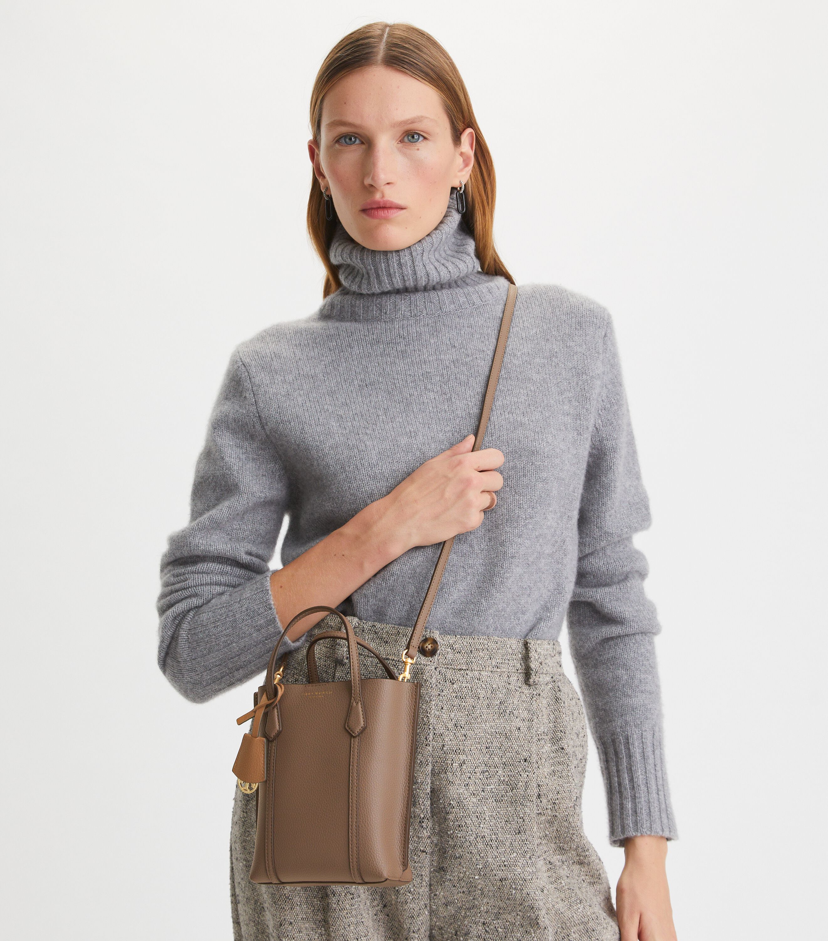 Tory burch 2025 perry tote grey