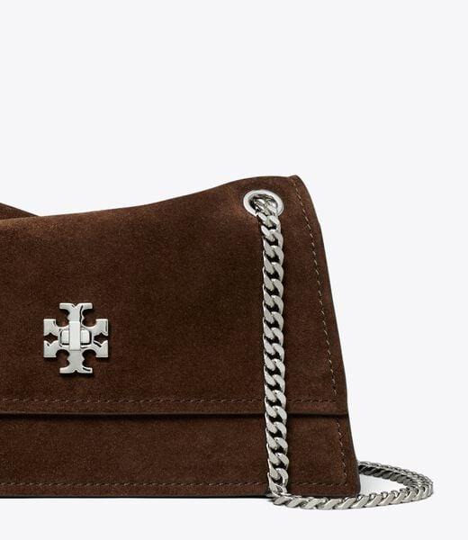 tory burch mini kira turnlock suede shoulder bag