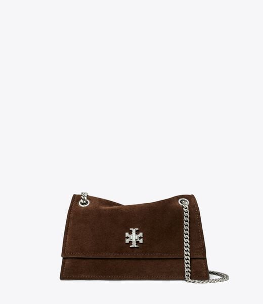 tory burch mini kira turnlock suede shoulder bag