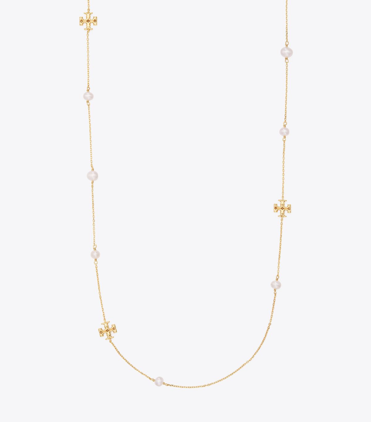 Kira Pearl Delicate Long Necklace