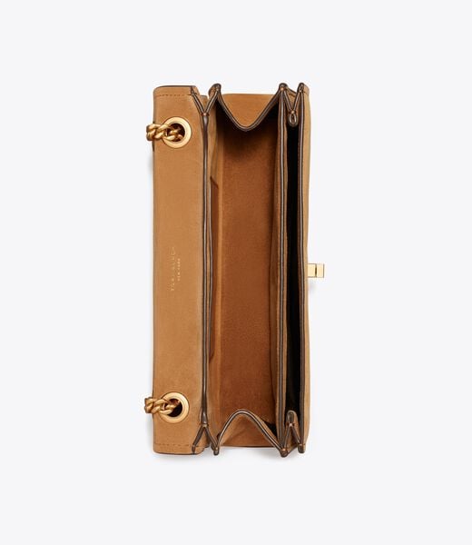 Kira Turnlock Suede Shoulder Bag tory burch kira turnlock suede shoulder bag