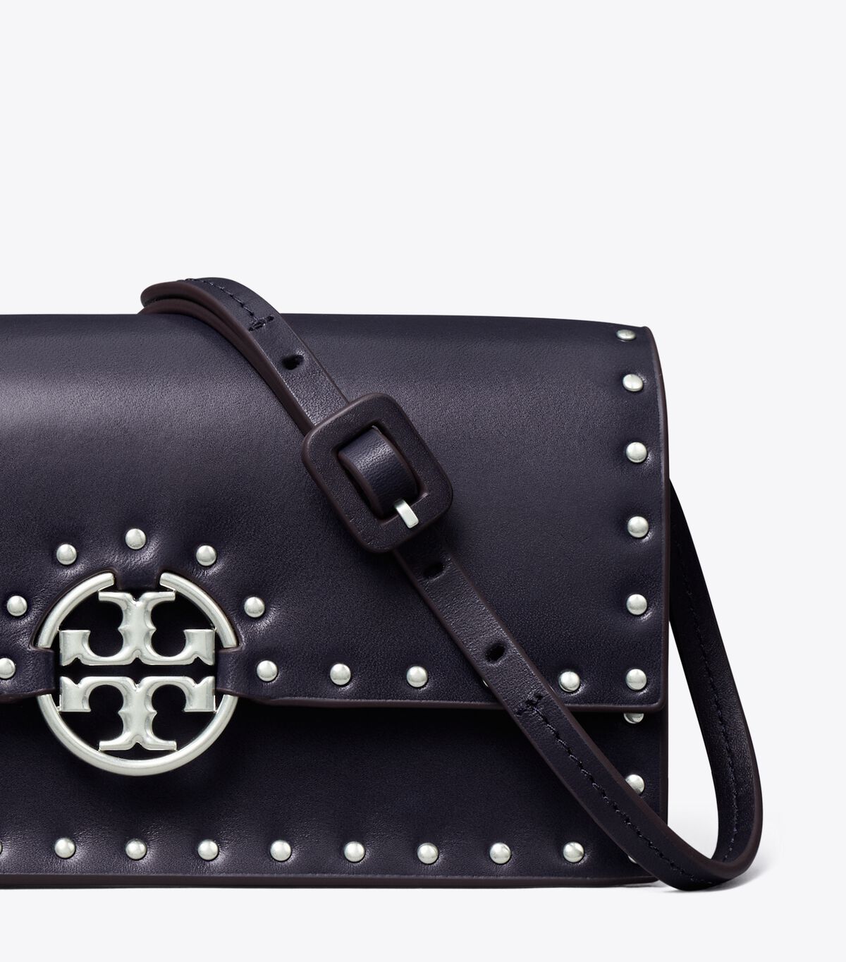 tory burch miller studded wallet crossbody