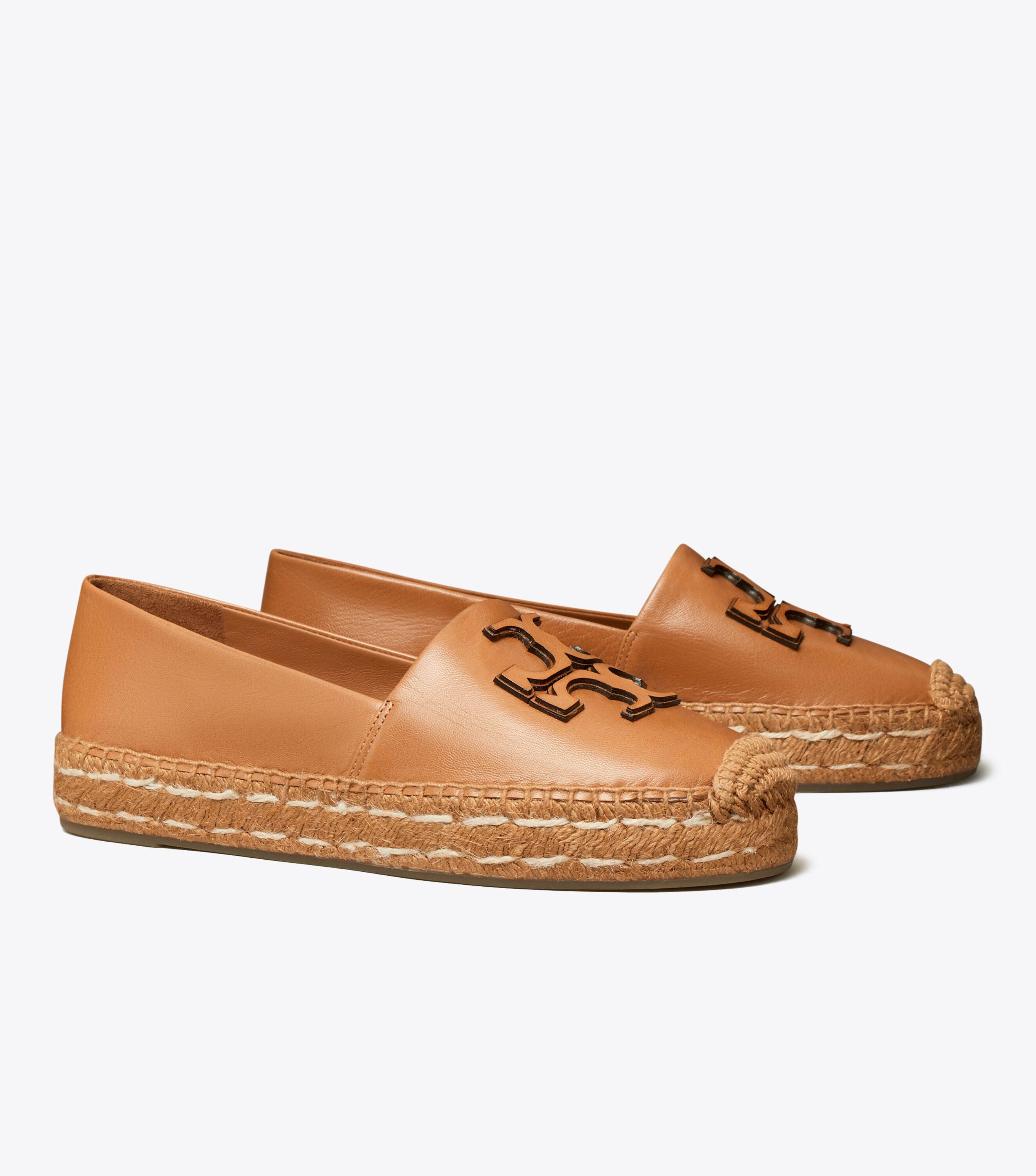 Tory burch on sale tan espadrilles
