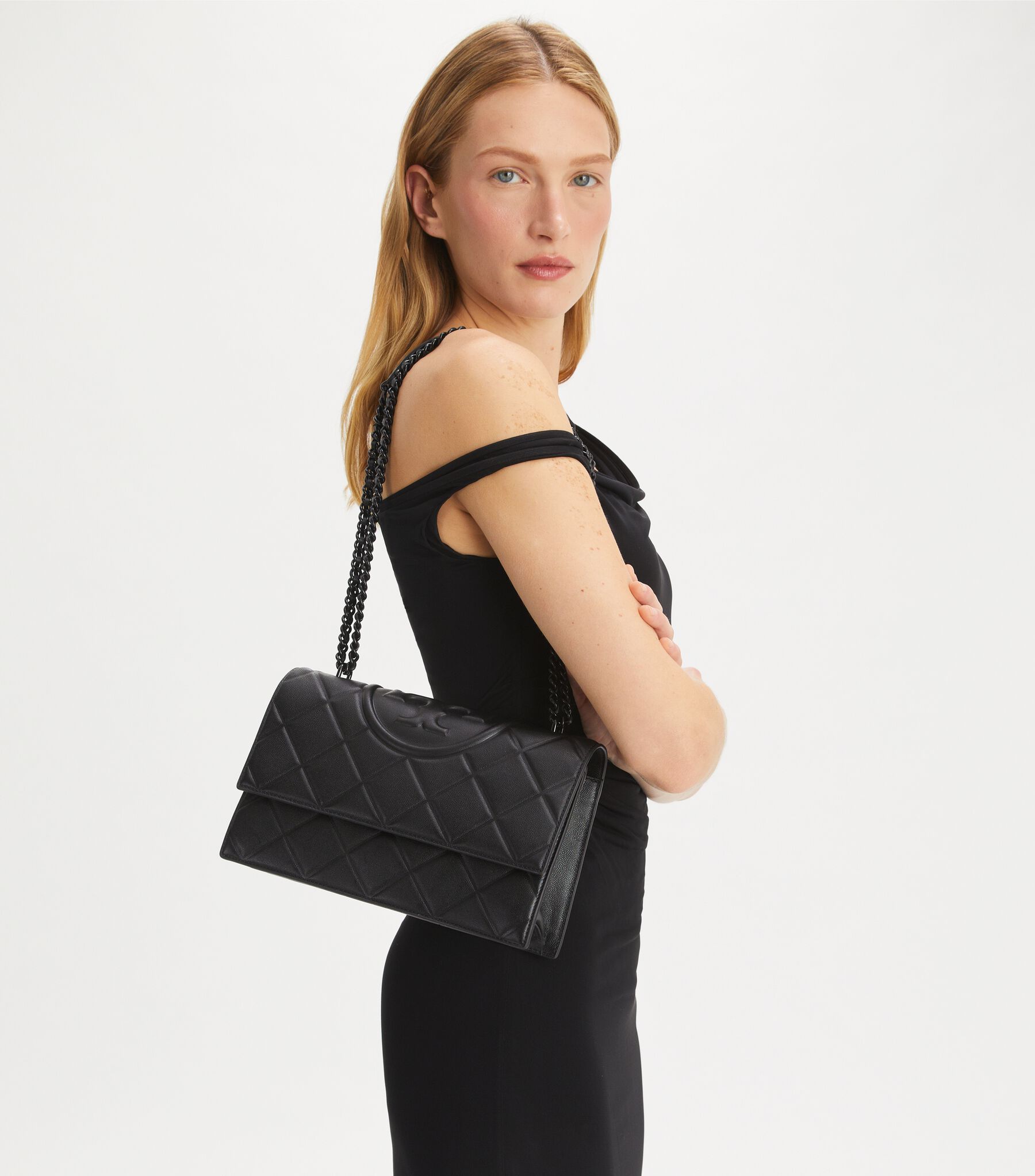 Crossbody Bags Tory Burch Fleming Convertible Leather Shoulder Bag