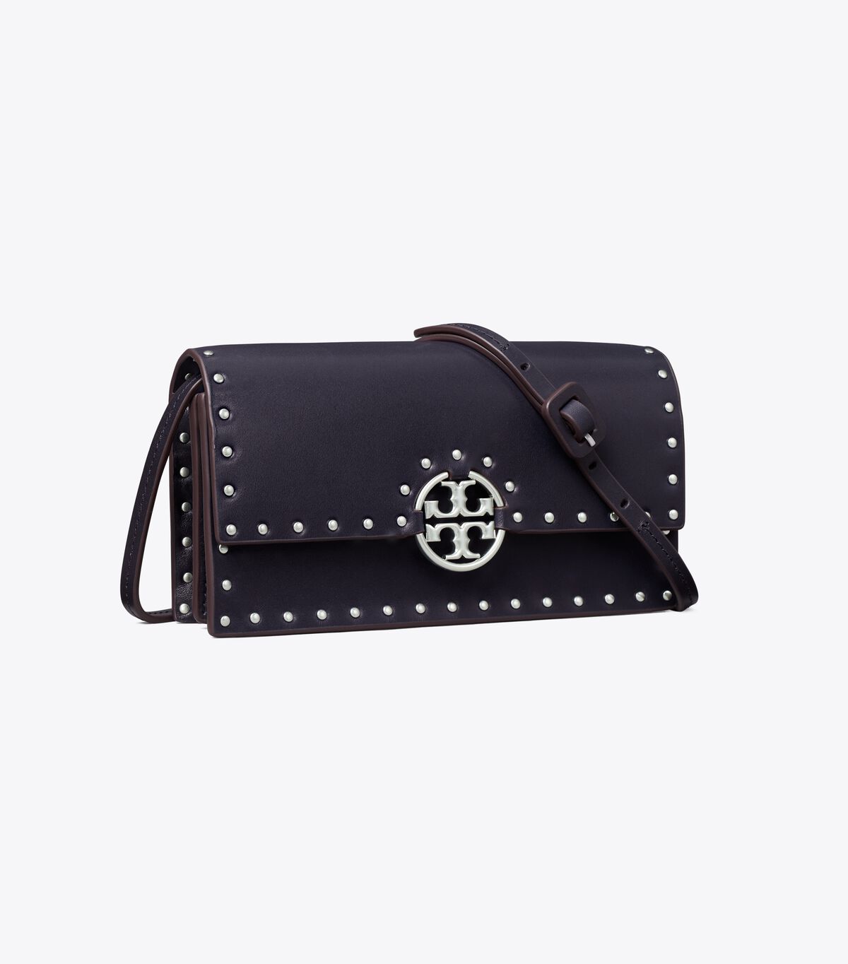 tory burch miller studded wallet crossbody