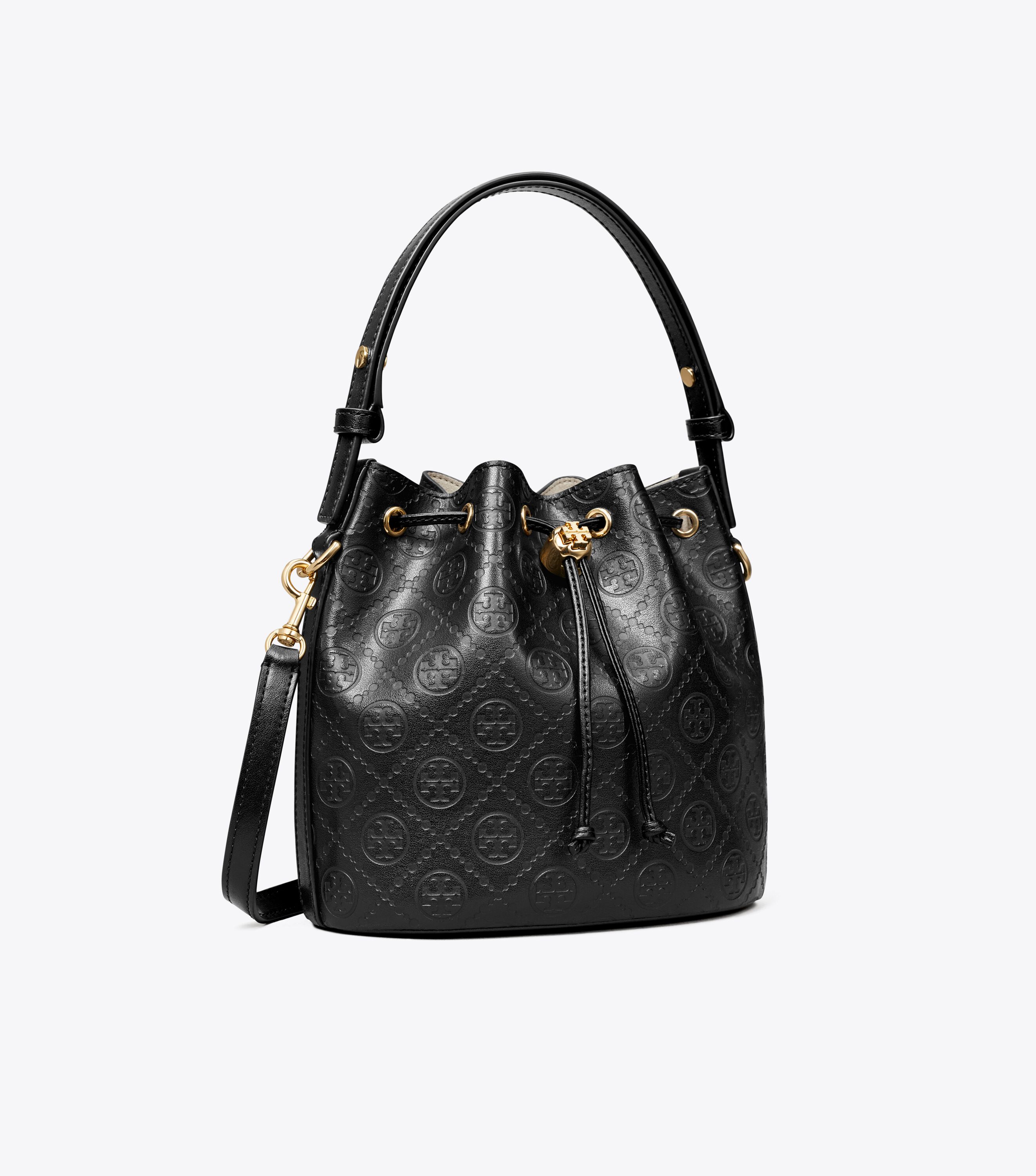 Tory burch t bucket bag cheap
