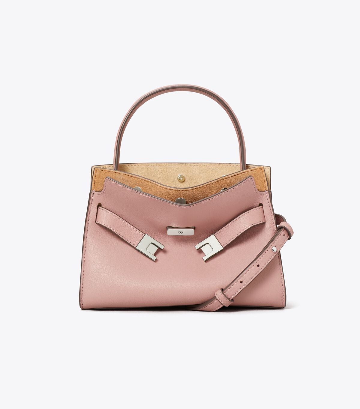 tory burch petite lee radziwill double bag