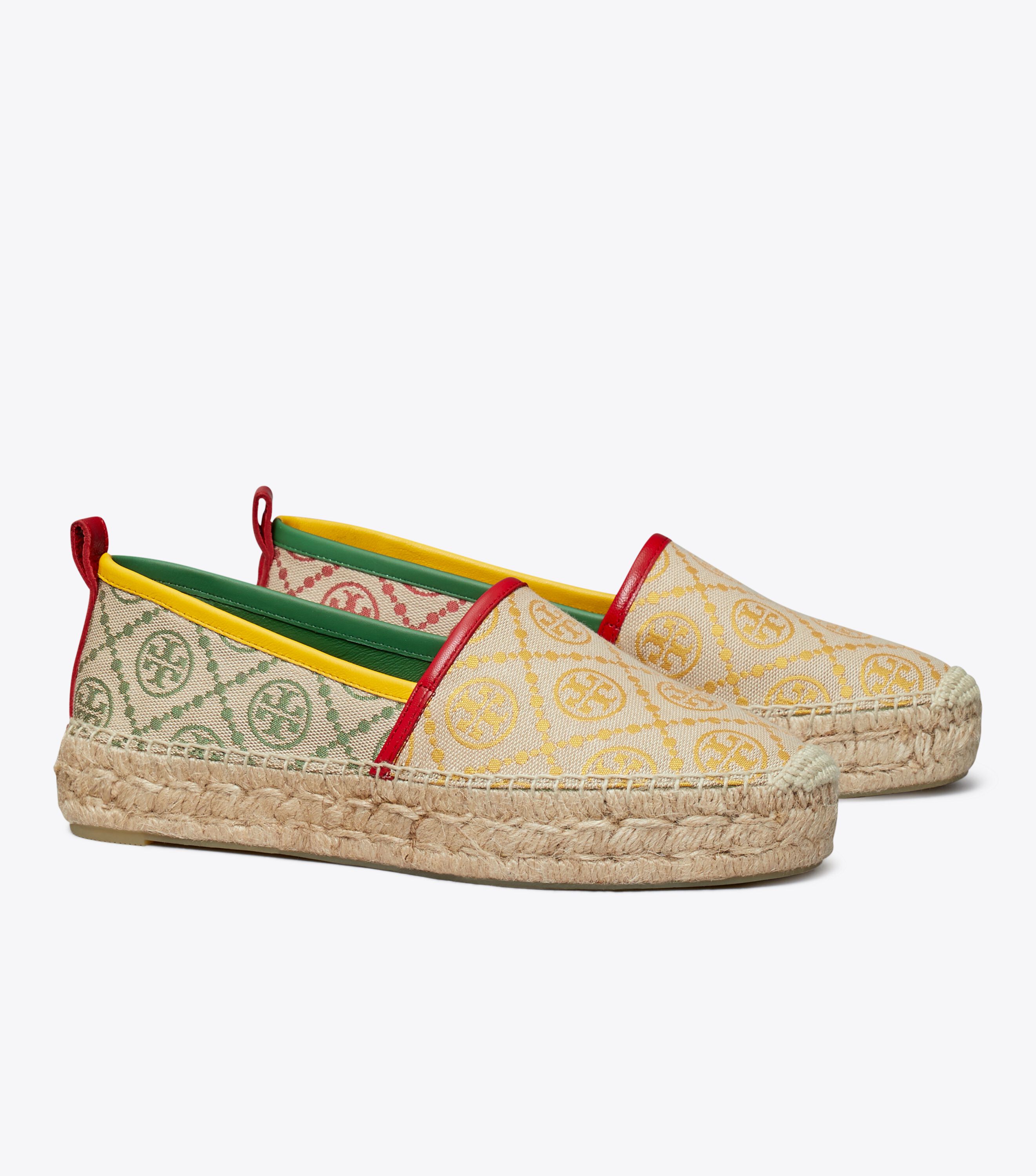 Tory burch espadrilles platform cheap