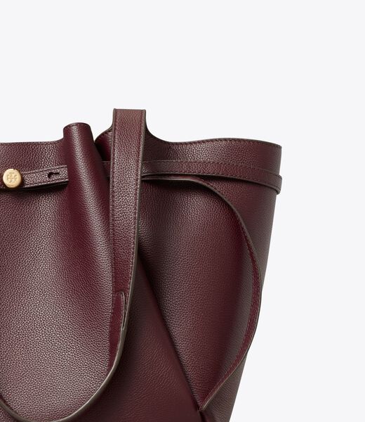 tory burch leather tote