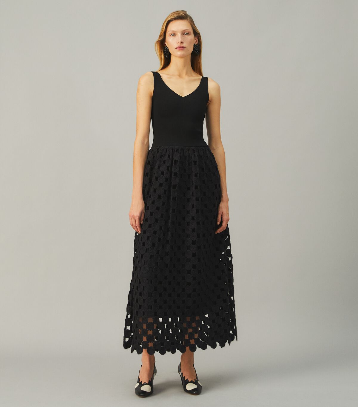 tory burch wool guipure dress