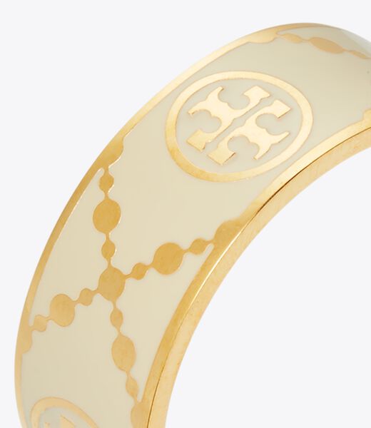 tory burch t monogram enamel ring