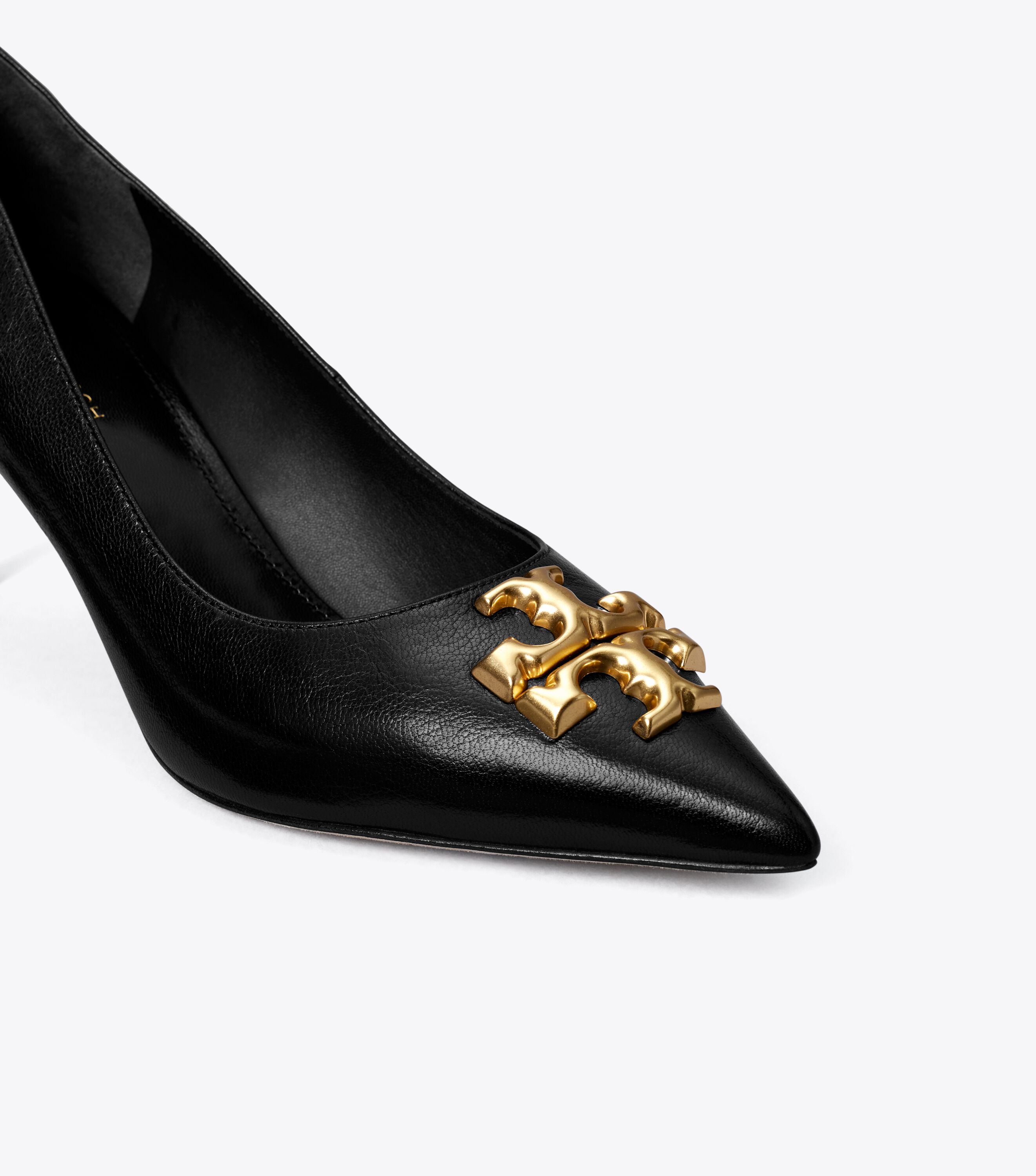 Eleanor Pump, Perfect Black / Gold | Tory Burch KSA