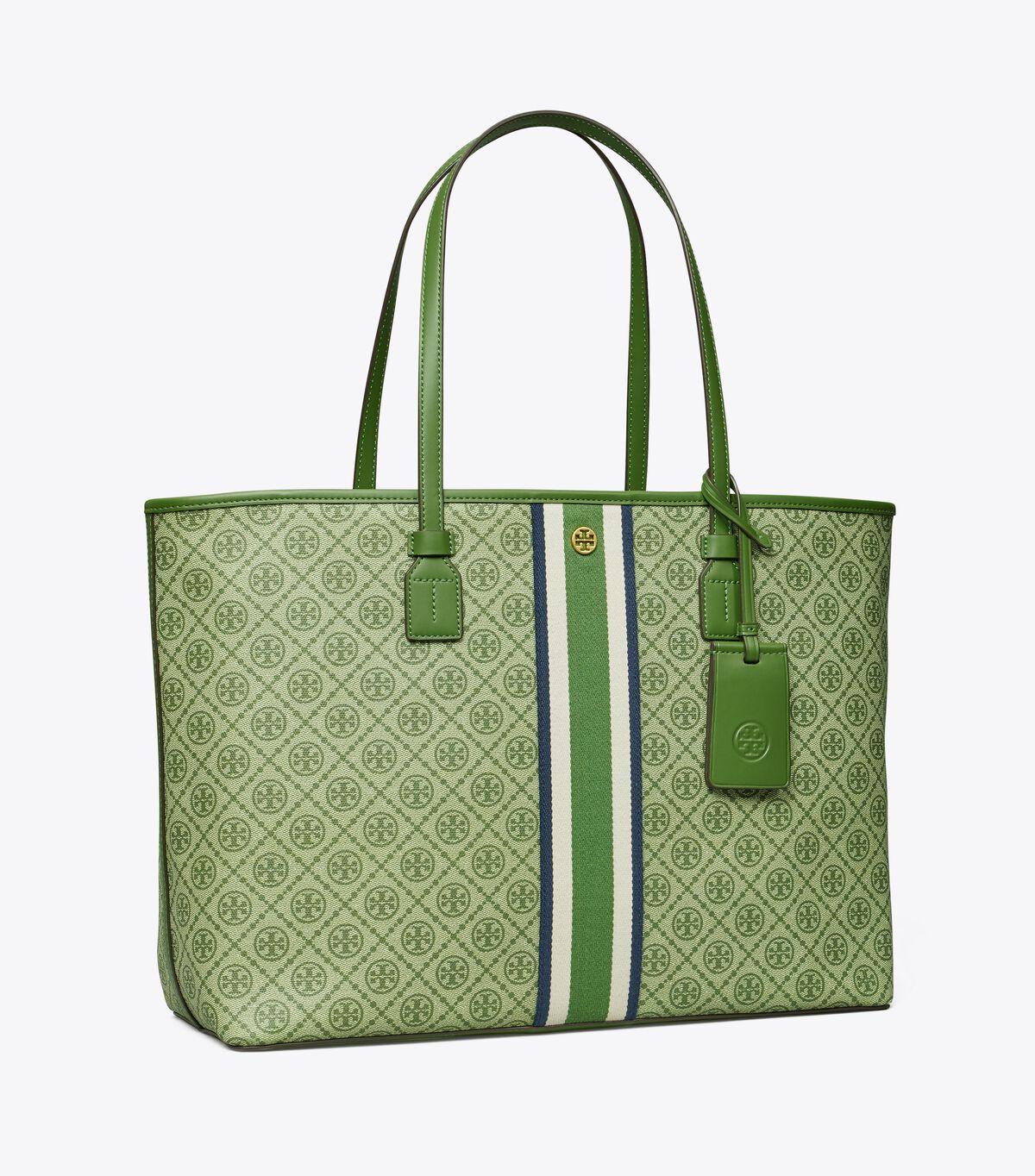 tory burch coated canvas tote bag