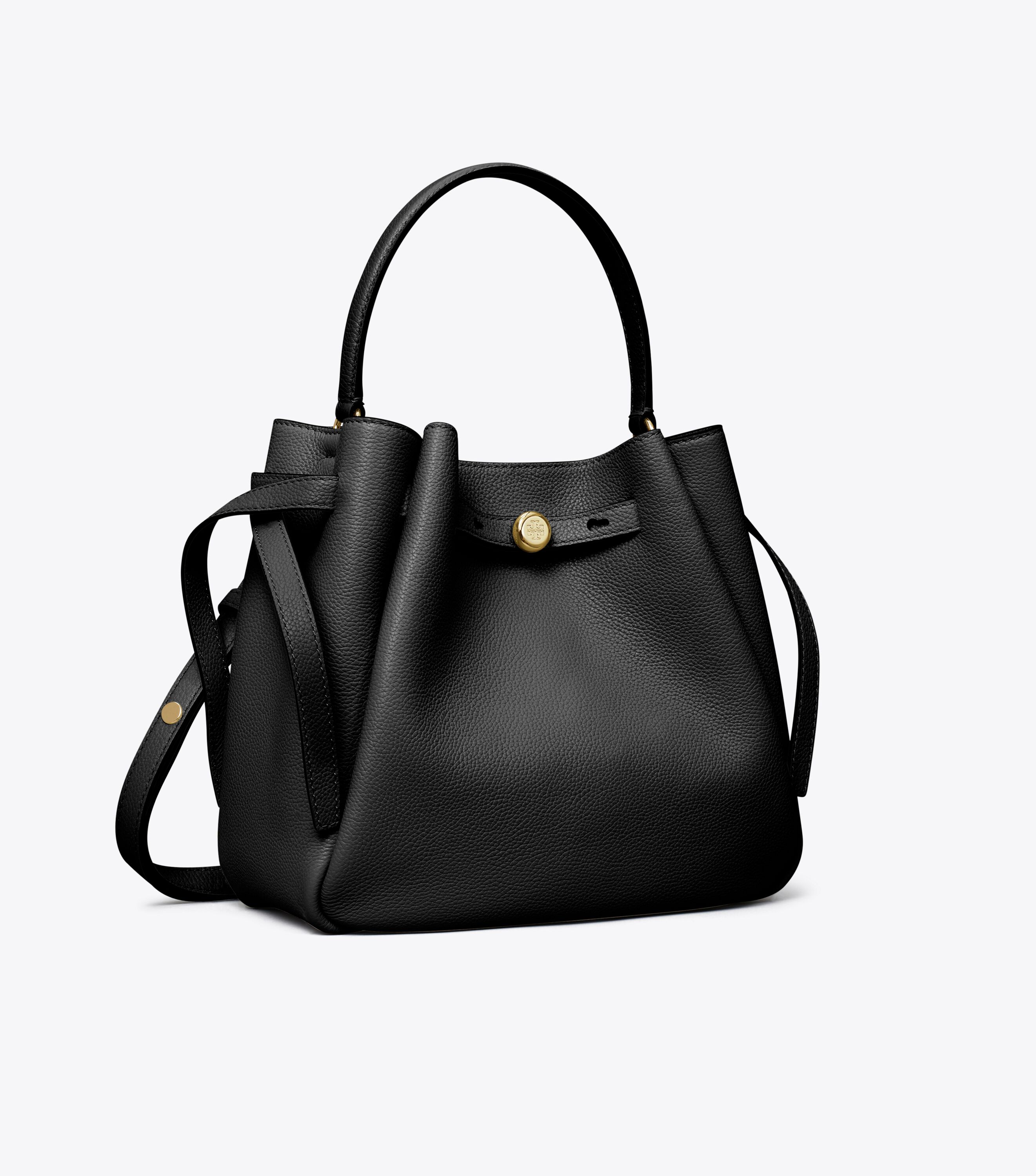 Tory Burch ROMY BUCKET BAG トリーバーチ ブラック Romy Bucket Bag, Black | Tory Burch KSA