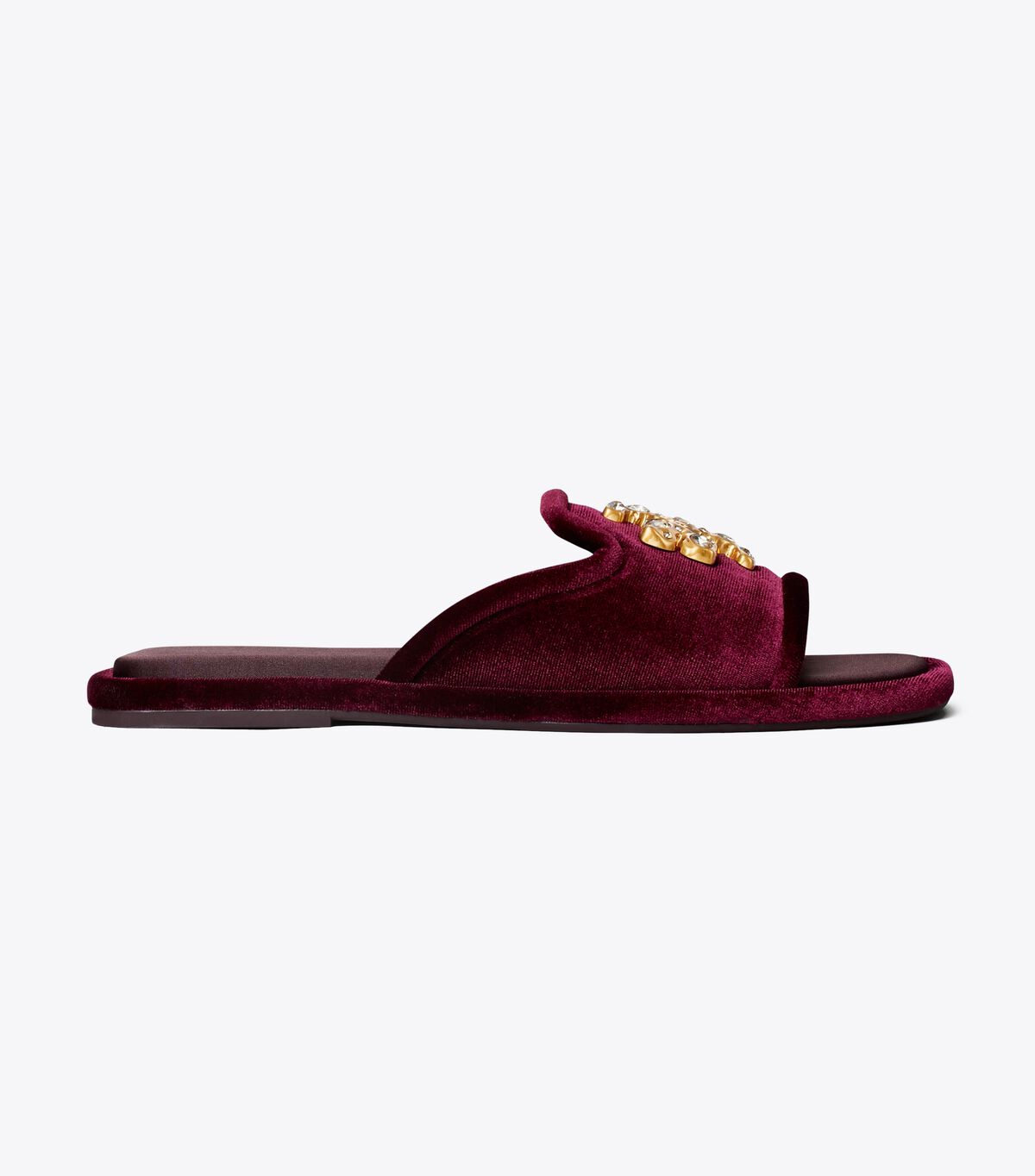 tory burch jeweled slide