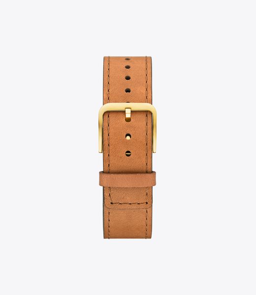 tory burch lee ivory gold light luggage faux croc black 18mm x 40mm case