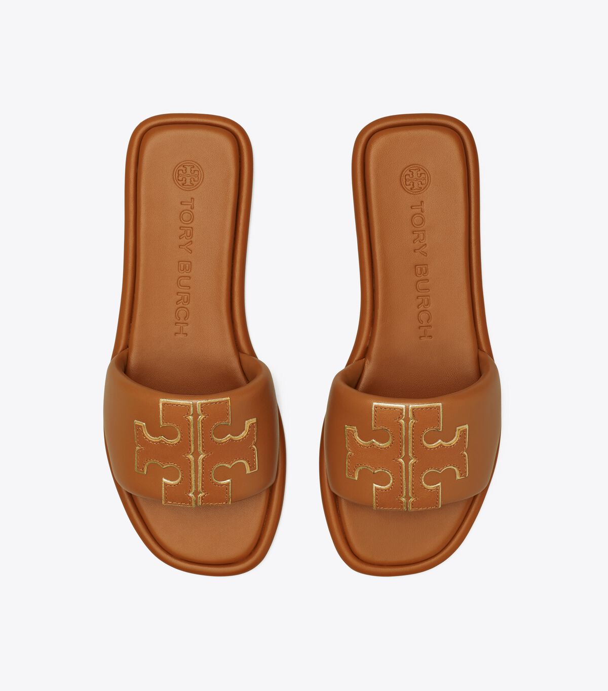 tory burch double t sport slide