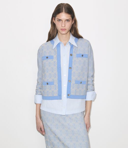 Kendra Viscose Cardigan tory burch kendra viscose cardigan