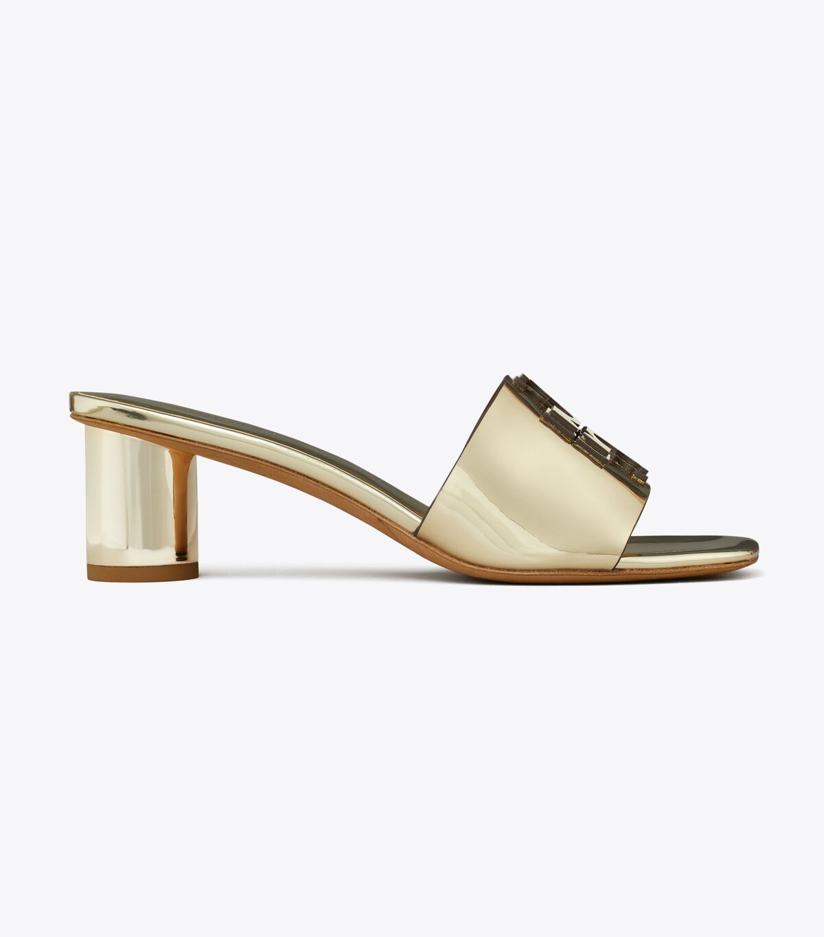 tory burch ines heeled mule sandal