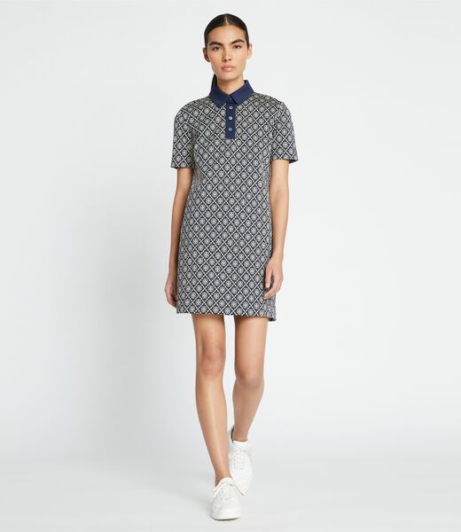 T Monogram Nylon Polo Dress