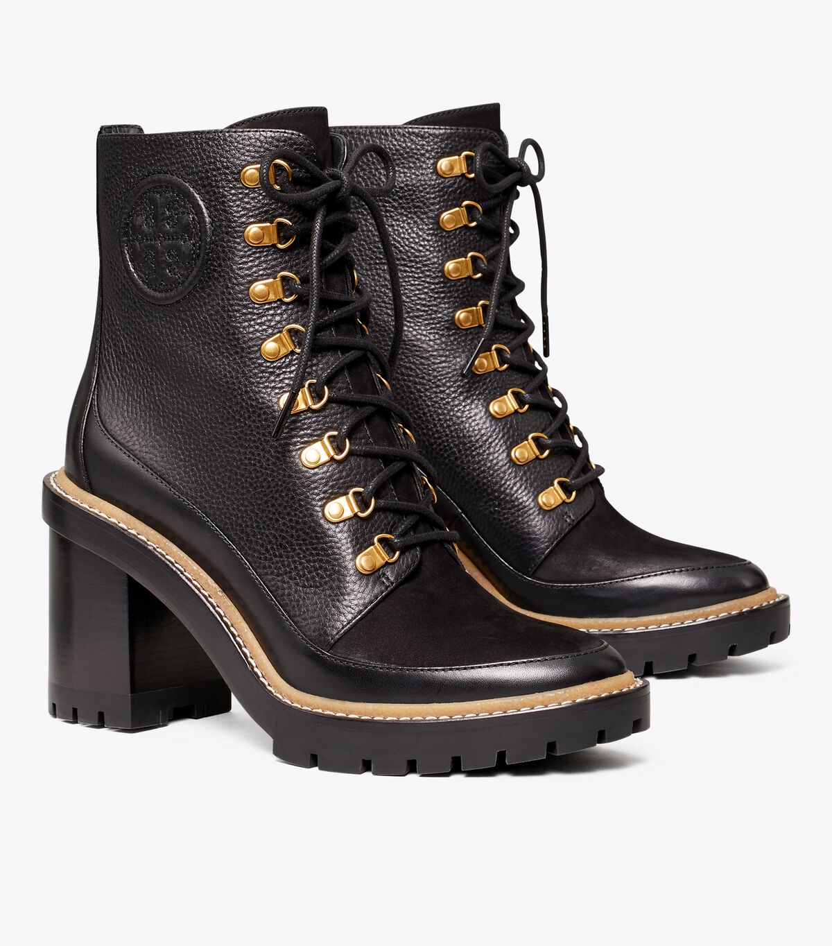 Miller Mixed-Materials Lug Sole Boot