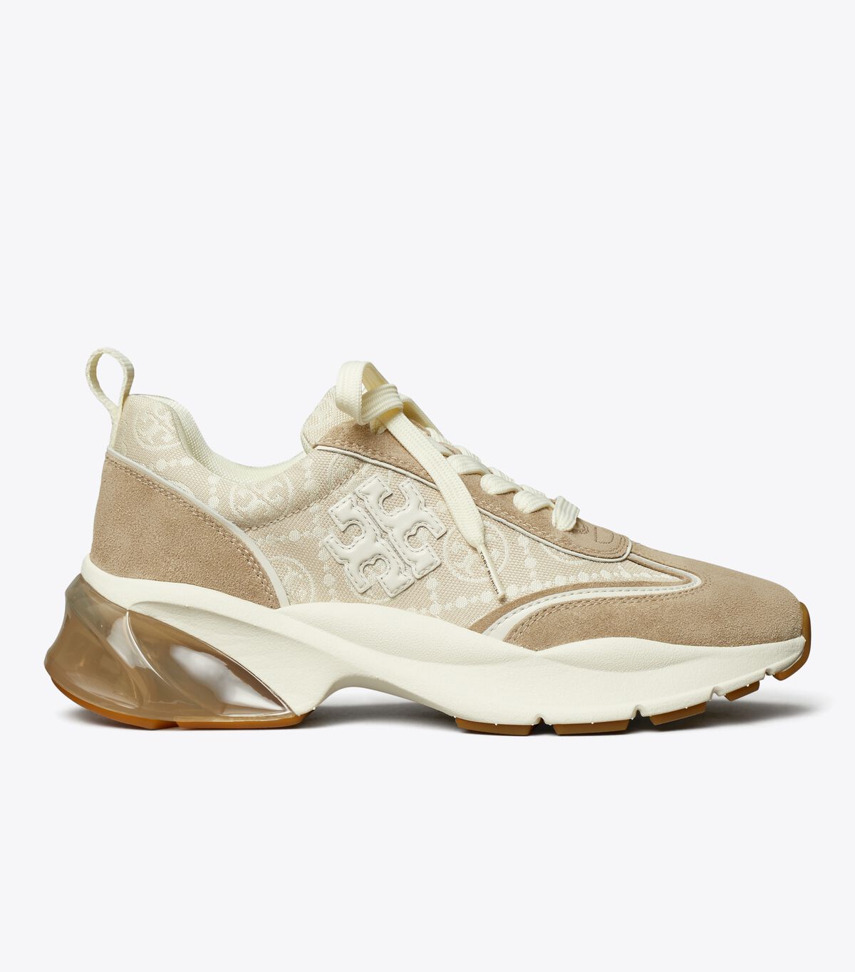 tory burch t monogram good luck trainer