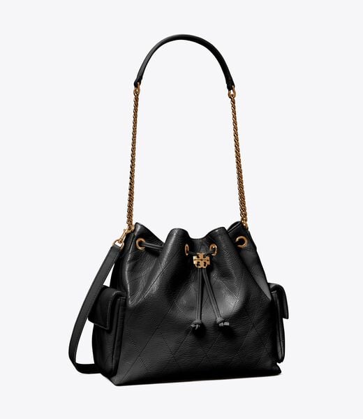 tory burch charlie quilted drawstring shoulder bag
