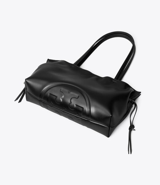 tory burch small ella natuura  drawstring tote