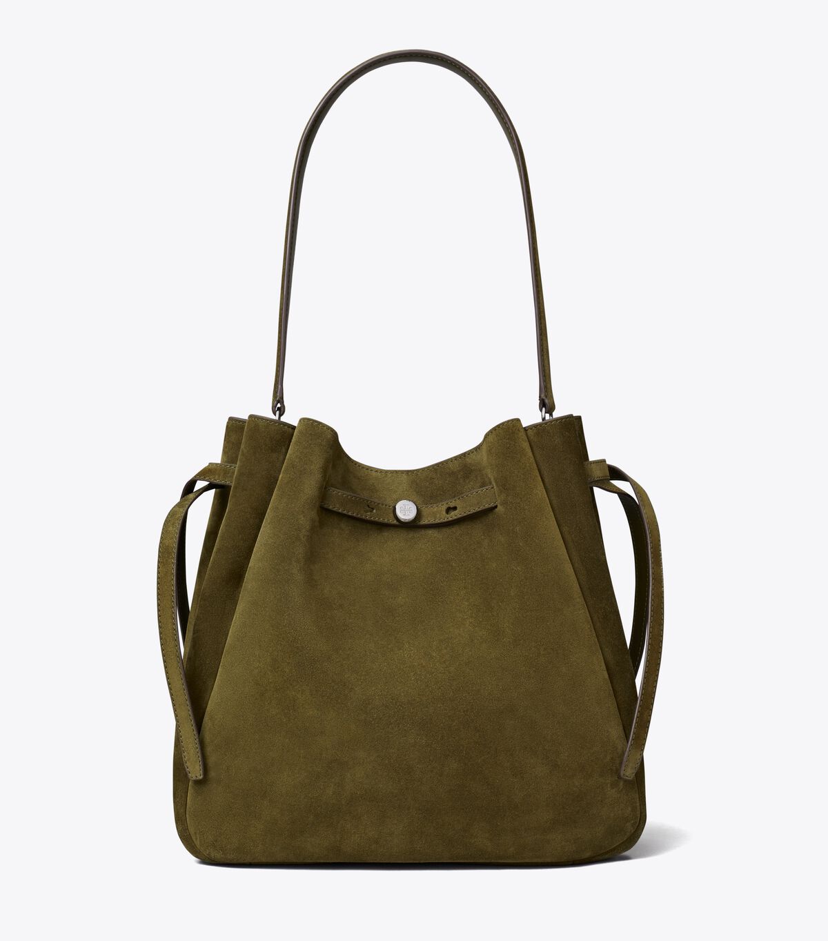 Large Romy Suede Bucket Bag tory burch large romy suede bucket bag