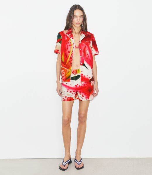 tory burch شورت كامب من التويل