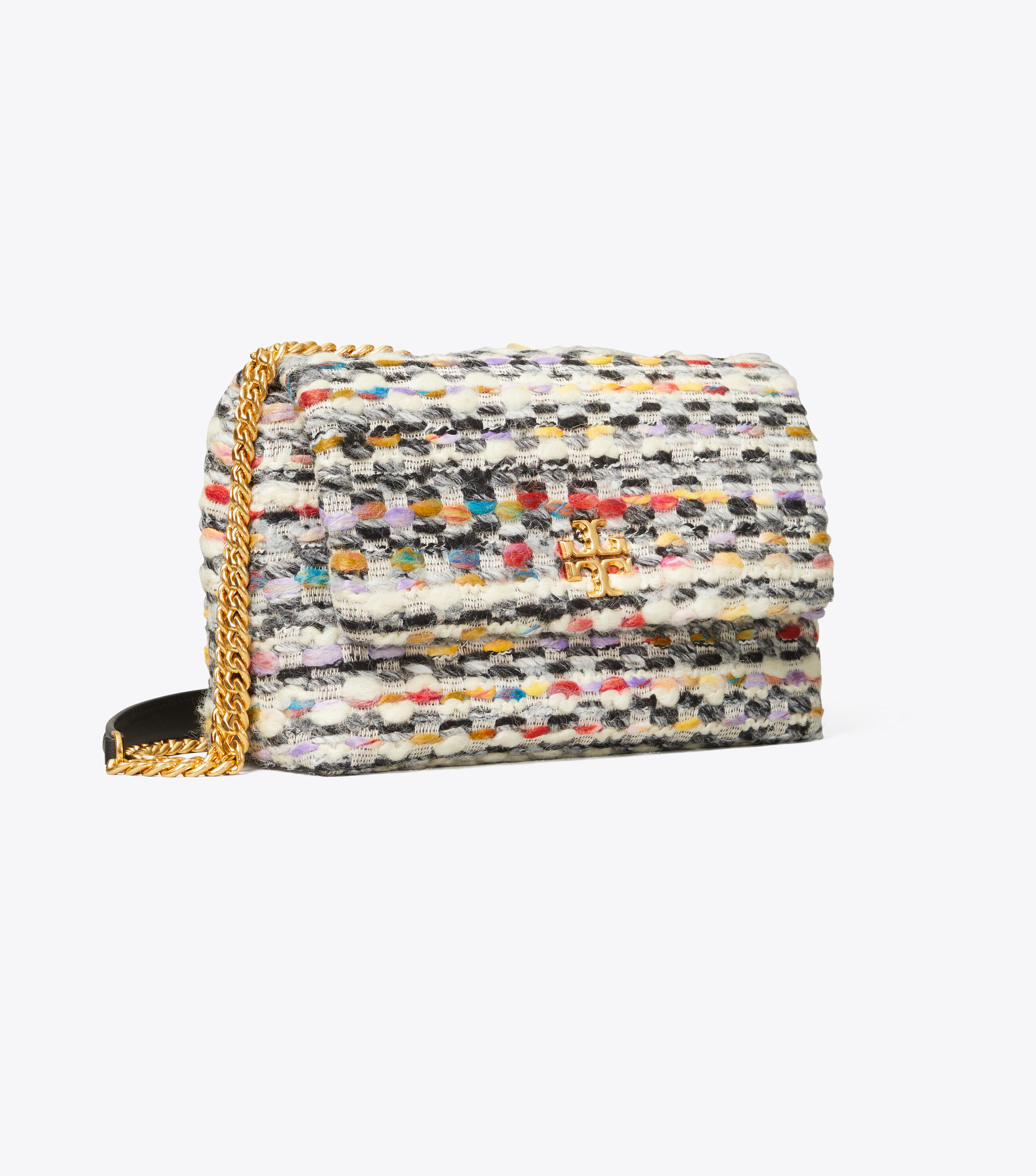 Kira Tweed Small Convertible Shoulder Bag Handbags Tory Burch