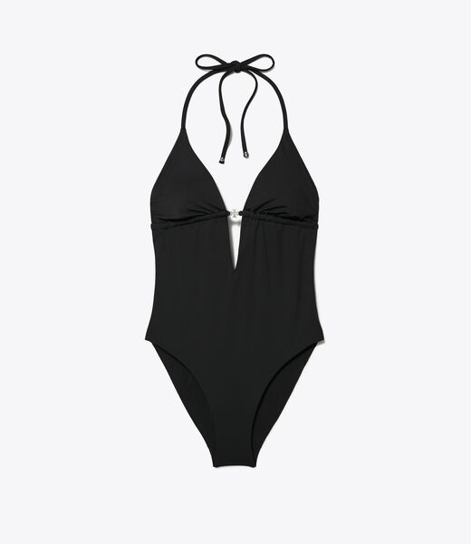 tory burch halterneck swimsuit