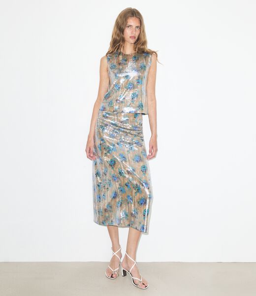 tory burch sequin shell top