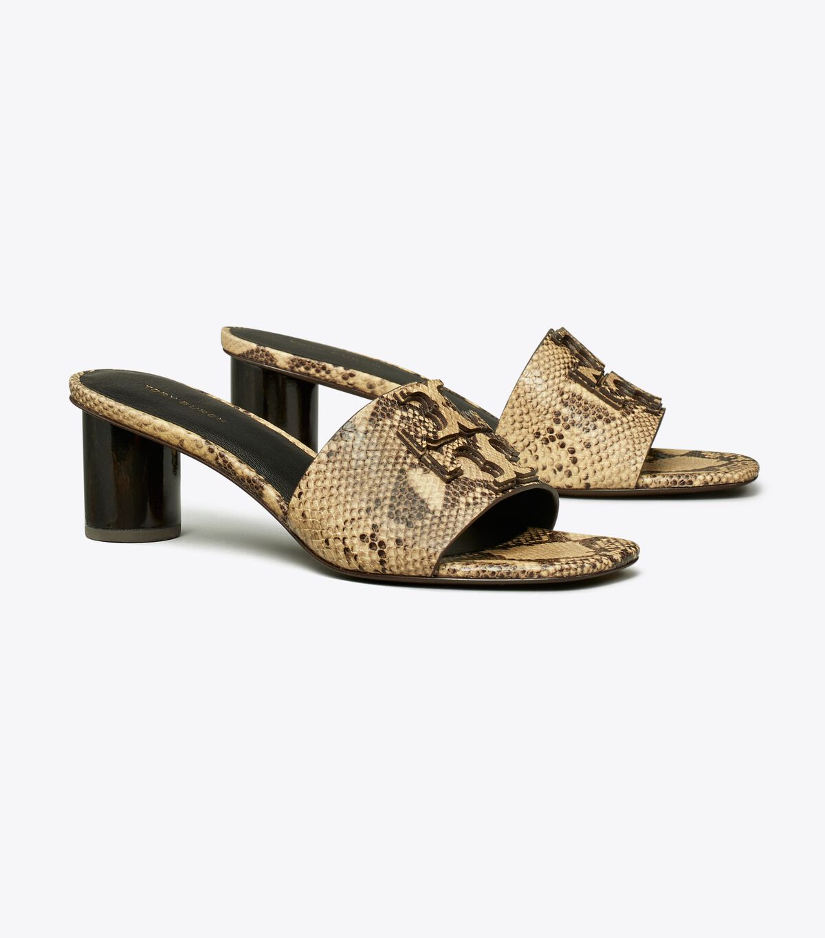 Ines Heeled Mule Sandal